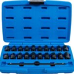 Jeu de douilles de vidange | 10 mm (3/8") | 21 pièces
