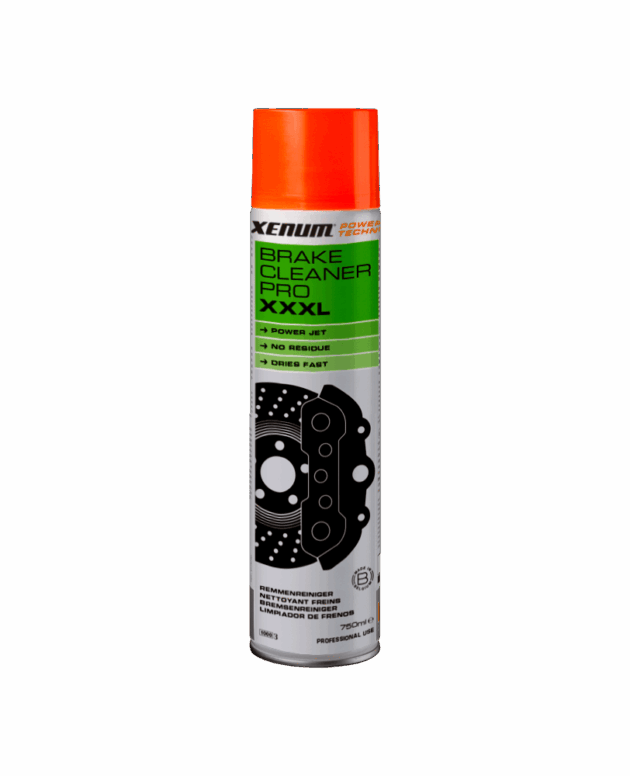 Xenum Brake Cleaner Pro XXXL 750ml / Produit multifonction à haute pression pour nettoyer les freins