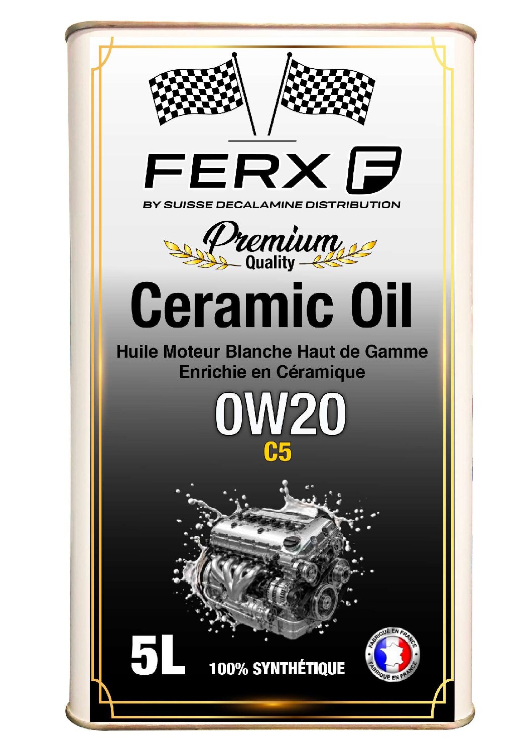 FERX - Huile Moteur 0W20 C5 Ceramic Oil – Image 2