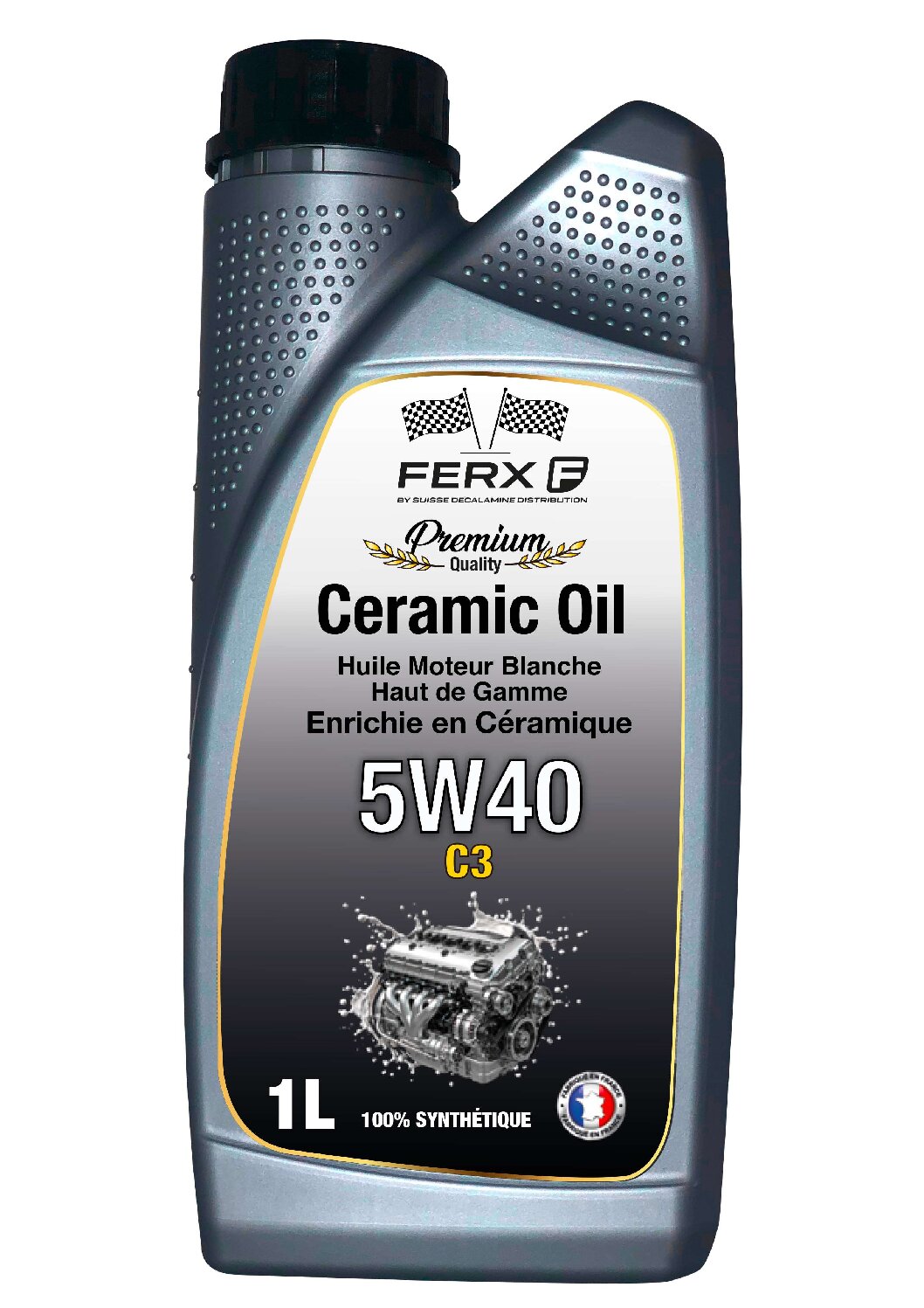 FERX - Huile Moteur 5W40 C3 Ceramic Oil 5L