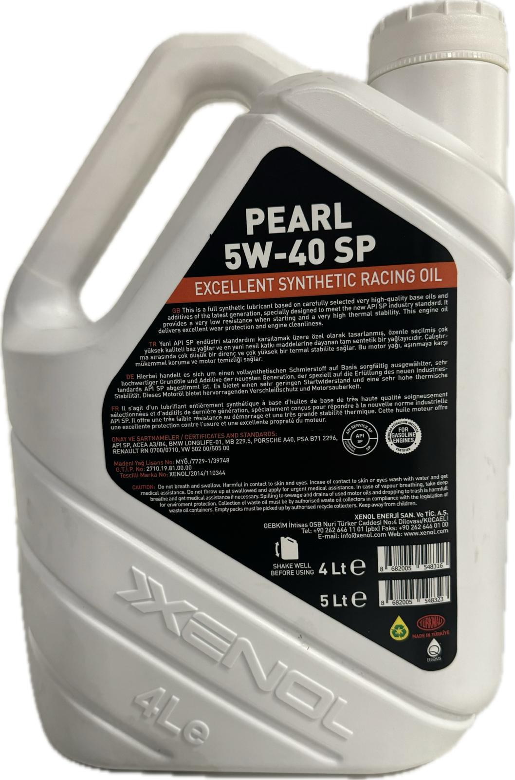 Xenol Pearl (White) 5W40 / Huile blanche céramique – Image 2