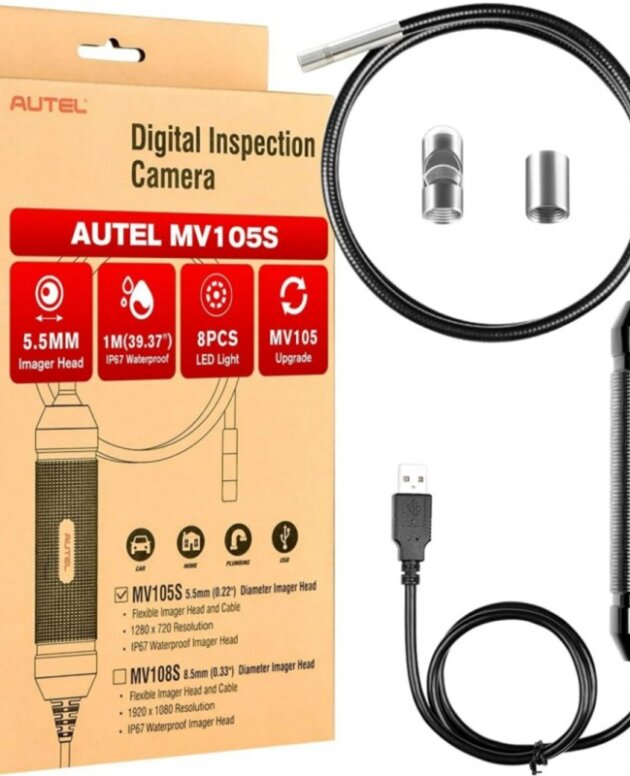 Autel Camera endoscopique d'inspection MV105S - 5,5 mm
