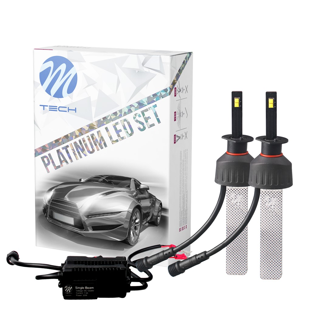 Kit à LED M-TECH Platinum H1