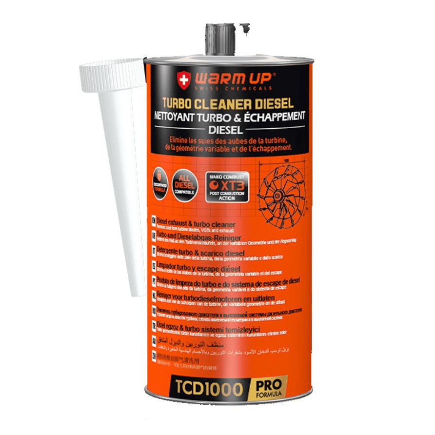 Warm Up Turbo cleaner diesel / Nettoyant turbo et échappement diesel 1000ml